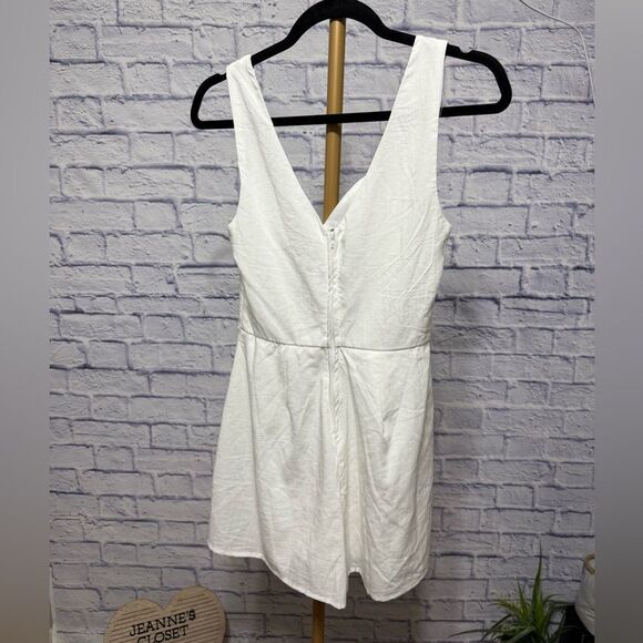 Mi Ami Francesca’s Carolina Linen Romper Sz Medium NWT - Picture 3 of 14